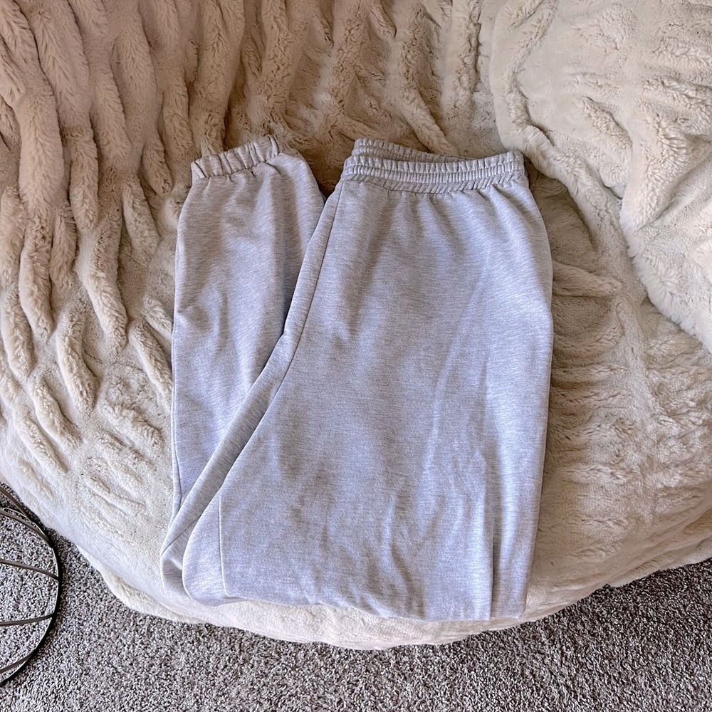 Asos tall grey lounge fleece jogger sweatpants